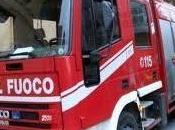 Incendio distrugge capannone Fabro Fiere