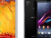 Galaxy Note Xperia test giochi video)