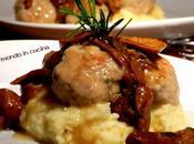 POLPETTE saporite PORCINI purè patate