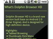 Android: disponibile Dolphin Browser Market prova completa