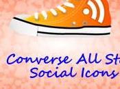 icone Social Media forma Converse Stars