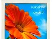 Sunshine award...