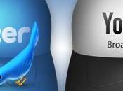 icone twitter facebook forma cappellino