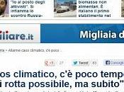 Mentre pressione l'adozione della geoigegneria media diffondono allarmi apocalittici cambiamenti climatici, cosa vero?