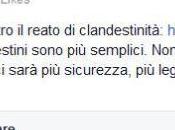 Clandestini: deplorevole Grillo, prima appoggia l’emendamento attacca