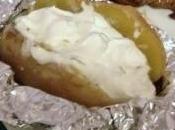 Patate ripiene cartoccio yogurt