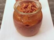 Mousse castagne marmellata arance granella amaretti