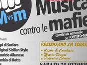 Musica Contro Mafie, sabato ottobre 2013 alle 21:00 all'Auditorium Guarasci Cosenza.