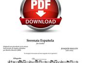 nuova registrazione della Serenata Española Joaquin Malats lettori GuitART