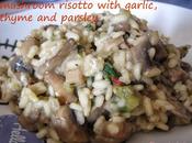 FraCooksJamie: Mushroom risotto Root salad