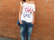 Outfit: Boyfriend jeans Anywhere Italia