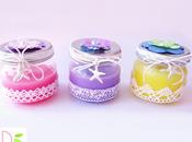 Candele profumate fatte casa cera) Scented candles home-made wax)