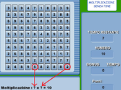 Moltiplicazioni senza fine, gioco didattico