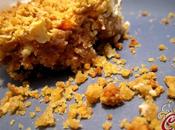 Crumble integrale melanzane croccanti crema ricotta rivelazione debole