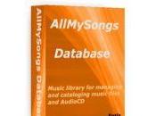 AllMySongs Database Gratis Licenza: Organizza raccolta facilmente [Windows App]