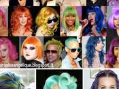 Colored, Multicolor Bicolor Hair... vecchi gessetti colorati