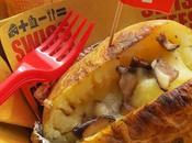 Swiss Jacket Potato: Patata giacca Gruyère funghi porcini