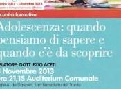 Adolescenza: quando pensiamo sapere scoprire Ezio Aceti Benedetto Tronto