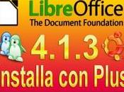 LibreOffice 4.1.3 Plus installare Ubuntu