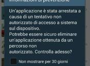 Informazioni prevenzione Galaxy Note come risove