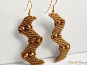 Zeus orecchini macramè micromacramè earrings