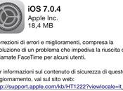 Rilasciato Apple 7.0.4 devices compatibili