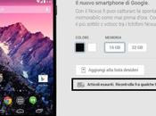 Nexus 16GB Black terminato all’interno Play Store