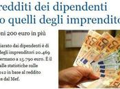 Fisco: imprenditori ‘più ricchi’ dipendenti