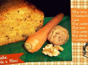 Plumcake carote noci