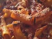 Maccheroni forno funghi porcini secchi, salsiccia mozzarella bufala