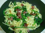 Tagliatelle all'Uovo Broccoli Speck