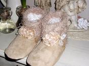 scarpine calde stile shabby chic