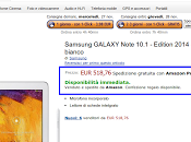 Speciale Promozione Samsung Galaxy Note 10.1 2014 Edition Amazon Italia