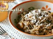 Risotto radicchio, zucca cacioricotta Radicchio pumpkin risotto with cheese