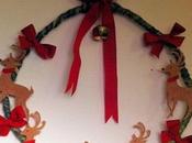 Christmas wreath reindeer