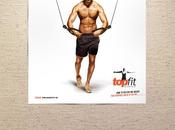 Topfit Fitness Club outdoor campaign: