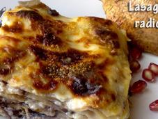 Lasagne radicchio gorgonzola