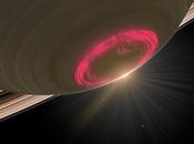 spettacolo dell’aurora Saturno