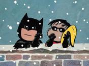 Peanuts travestiti Batman Robin
