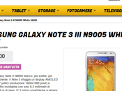 Samsung Galaxy Note tutte offerte inferiori euro