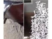 Artista crea scultura-formicaio alluminio fuso: video milioni clic