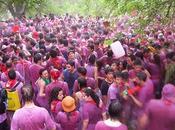 divertentissima Batalla Vino Haro nella regione Rioja (Spagna).