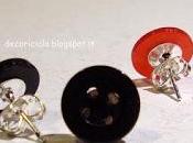 Orecchini bottoni, idea regalo