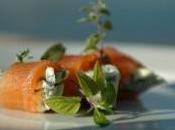 Salmone Marinato involtino Gorgonzola