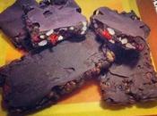Barrette cioccolato, riso soffiato bacche goji