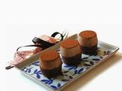 Mini cheesecake cioccolato caffè, ricetta originale golosa presentare classica modo nuovo.