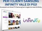 Promozione: Compra Samsung Smart ricevi regalo mesi Mediaset Infinity