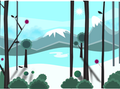 Montagne innevate Inkscape