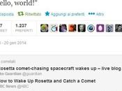 Rosetta svegliata!