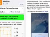 Cydia: ClipShot migliora gestione degli screenshots